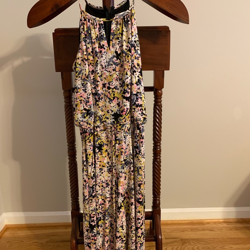 London Times floor length dress